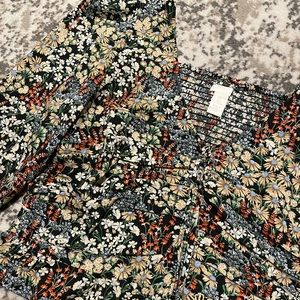 H&M Long Sleeve Floral Top